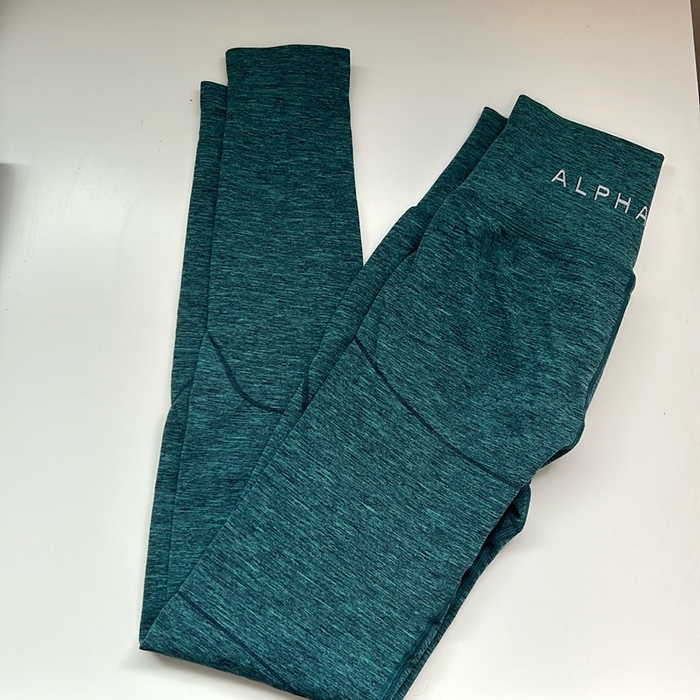 Alphalete Revival Leggings Blue Rare Small